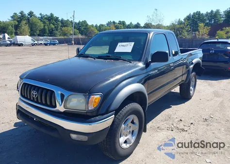 2003 Toyota Tacoma Base V6 z USA, uszkodzony, nr VIN 5TEWN72N73Z285295